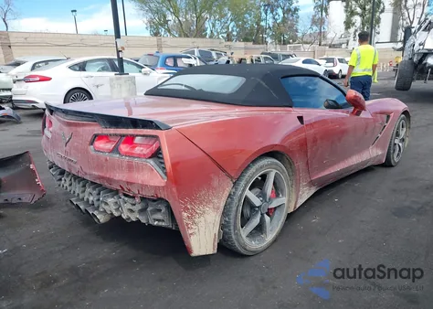 2015 Chevrolet Corvette Stingray z USA, uszkodzony, nr VIN 1G1YF3D71F5111154